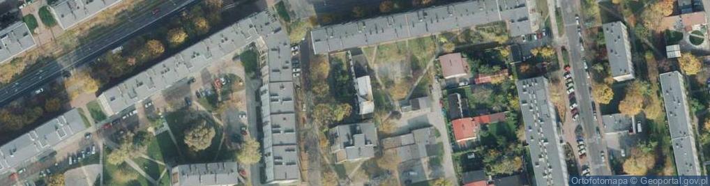 Zdjęcie satelitarne Kuncewiczowej Marii ul.