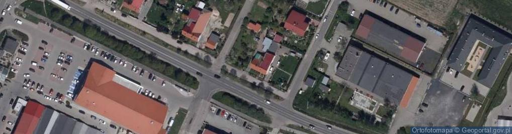 Zdjęcie satelitarne Kuziennicza ul.