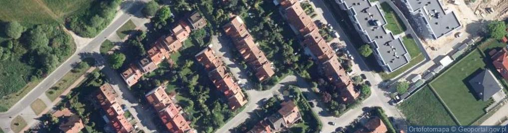 Zdjęcie satelitarne Kutrowa ul.