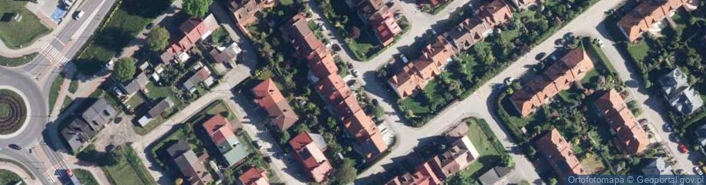 Zdjęcie satelitarne Kutrowa ul.