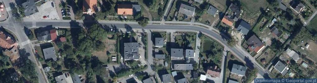 Zdjęcie satelitarne Kujawskiego, ks. ul.