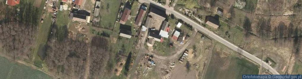 Zdjęcie satelitarne Kurów Mały ul.