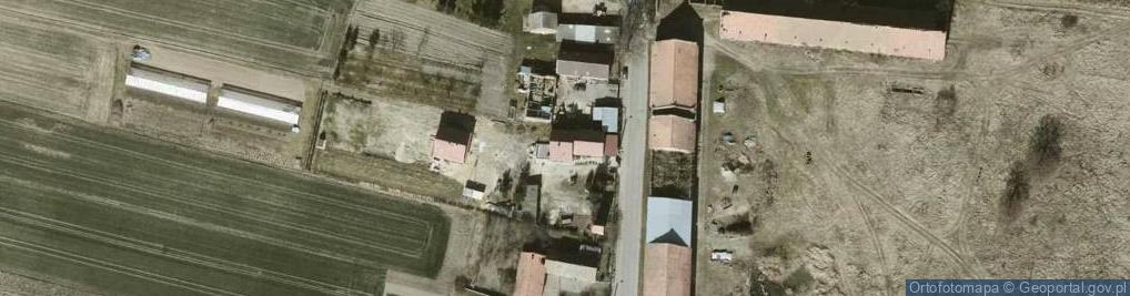 Zdjęcie satelitarne Kurów ul.