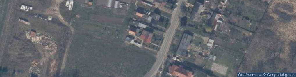 Zdjęcie satelitarne Kurów ul.