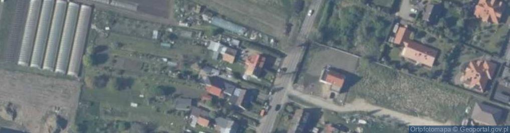 Zdjęcie satelitarne Kurów ul.