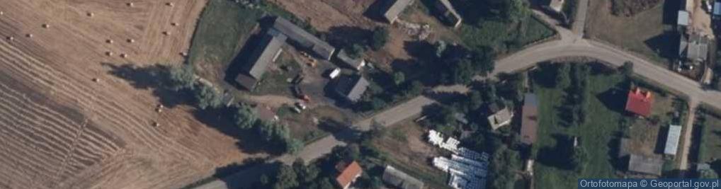 Zdjęcie satelitarne Kuskowo-Glinki ul.