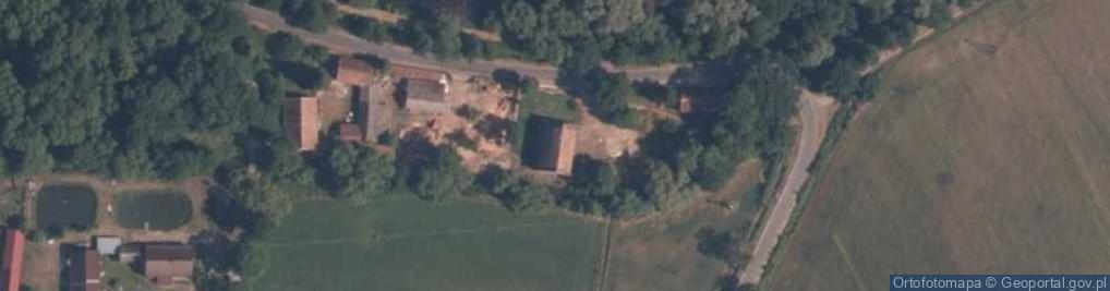 Zdjęcie satelitarne Kuźnica Dąbrowska ul.