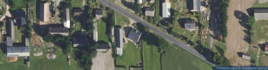 Zdjęcie satelitarne Kuźnica Grabowska ul.