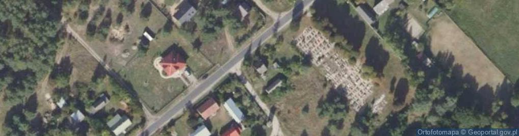 Zdjęcie satelitarne Kuźnica Żelichowska ul.
