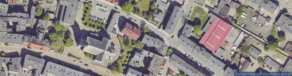 Zdjęcie satelitarne Kubiny Teodora, ks. bp. ul.