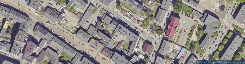 Zdjęcie satelitarne Kubiny Teodora, ks. bp. ul.