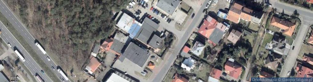 Zdjęcie satelitarne Kurza ul.