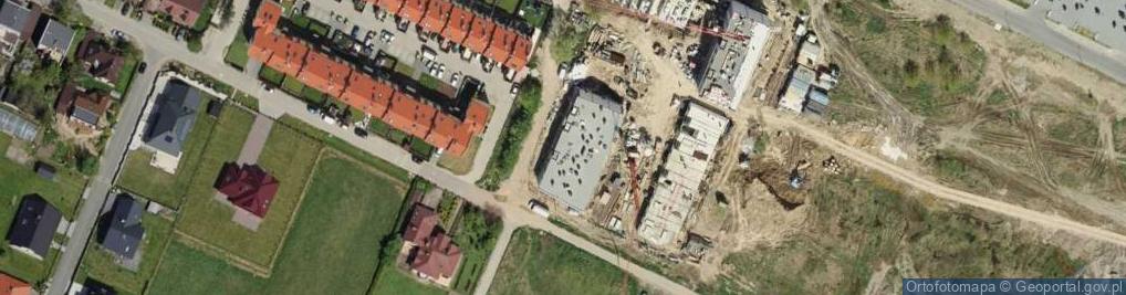 Zdjęcie satelitarne Kurlandzka ul.