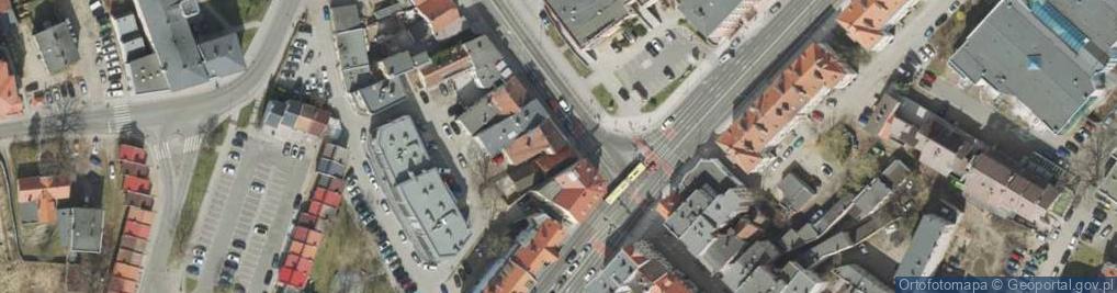 Zdjęcie satelitarne Kupiecka ul.
