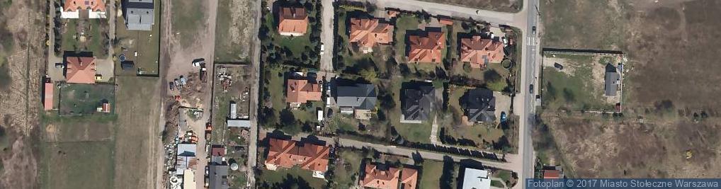 Zdjęcie satelitarne Kwiatów Polnych ul.