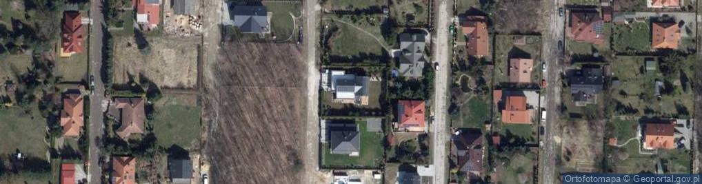 Zdjęcie satelitarne Kwitnącej Wiśni ul.