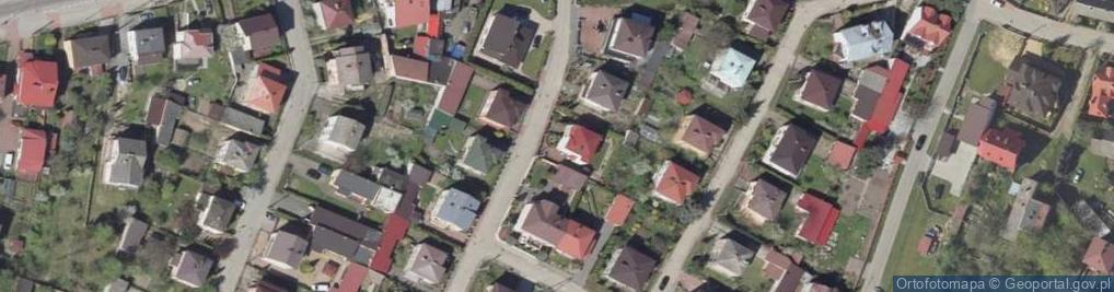 Zdjęcie satelitarne Kwadratowa ul.