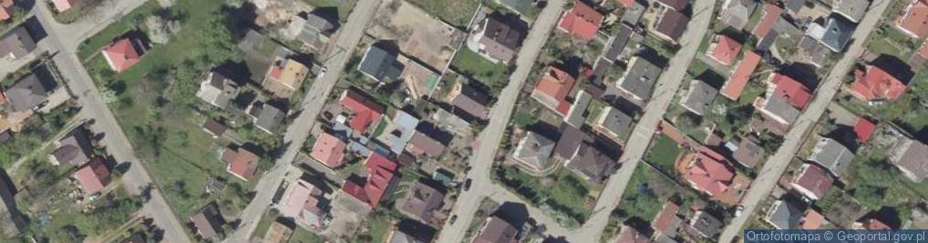 Zdjęcie satelitarne Kwadratowa ul.