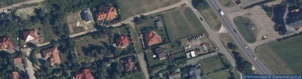 Zdjęcie satelitarne Kwitnącej Wiśni ul.