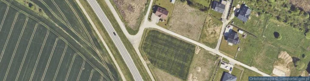 Zdjęcie satelitarne Kwiatów Polnych ul.