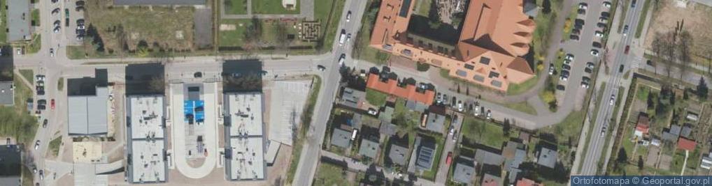 Zdjęcie satelitarne Kwiatowa ul.