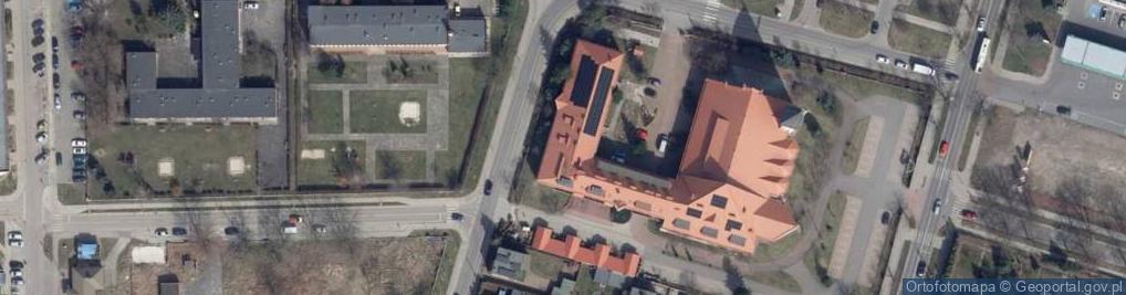 Zdjęcie satelitarne Kwiatowa ul.