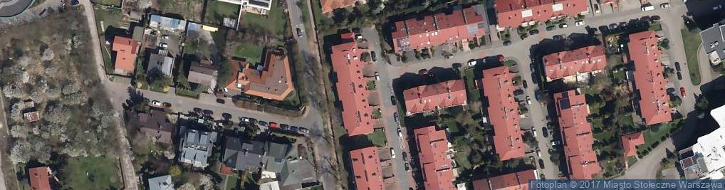 Zdjęcie satelitarne Kwitnącego Sadu ul.