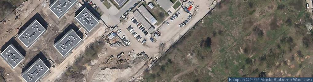 Zdjęcie satelitarne Kwitnących Jabłoni ul.