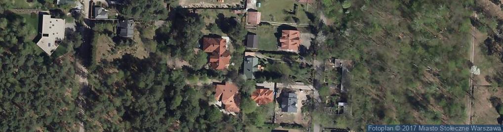 Zdjęcie satelitarne Kwitnącej Akacji ul.