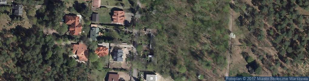 Zdjęcie satelitarne Kwitnącej Akacji ul.