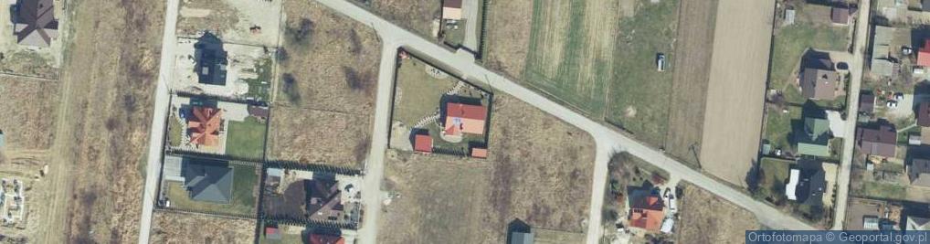 Zdjęcie satelitarne Łazy-Kolonia Trzecia ul.