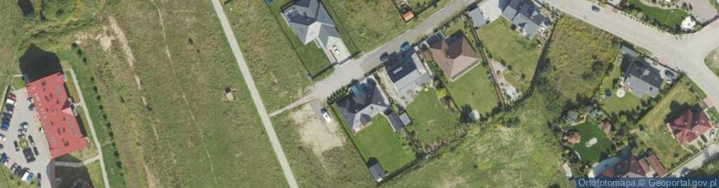 Zdjęcie satelitarne Lawendowa ul.