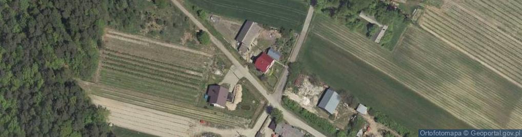 Zdjęcie satelitarne Laski (Biała Pierwsza) ul.