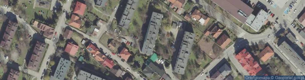 Zdjęcie satelitarne Langera Antoniego, ks. ul.