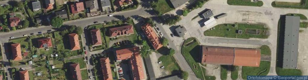 Zdjęcie satelitarne Łasicka ul.