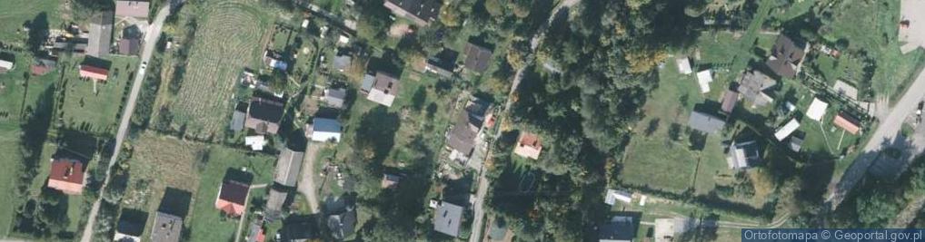 Zdjęcie satelitarne Lachy Dolne ul.