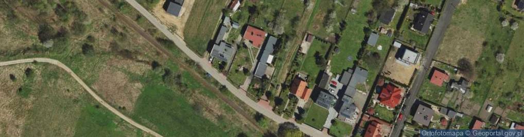 Zdjęcie satelitarne Lazarówka ul.
