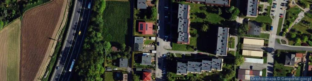 Zdjęcie satelitarne Łagodna ul.