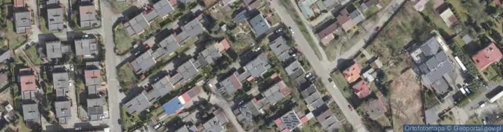 Zdjęcie satelitarne Łącząca ul.