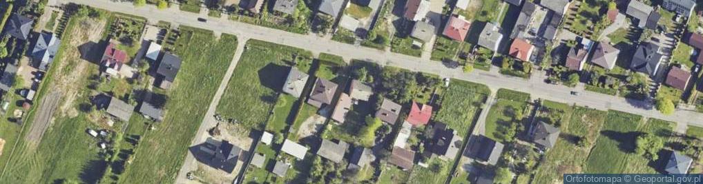 Zdjęcie satelitarne Łazy Błędowskie ul.