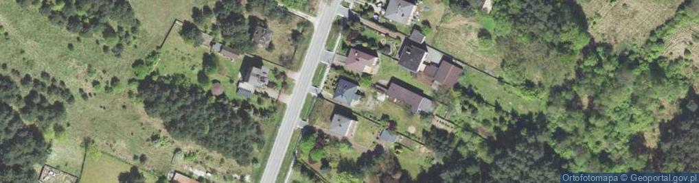 Zdjęcie satelitarne Łazowska ul.