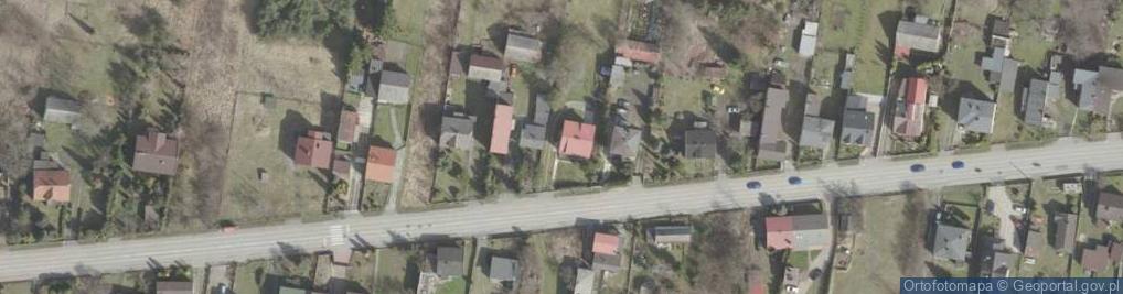Zdjęcie satelitarne Łaskowa ul.