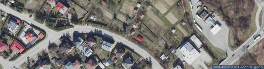 Zdjęcie satelitarne Lazarowicza, mjr. ul.