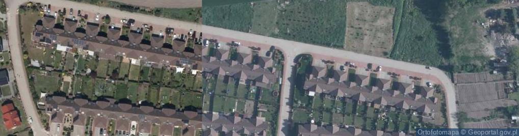 Zdjęcie satelitarne Lazurowa ul.