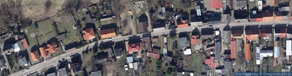 Zdjęcie satelitarne Łąkowa ul.