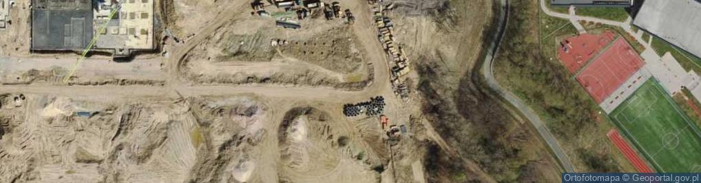 Zdjęcie satelitarne Lawendowe Wzgórze ul.