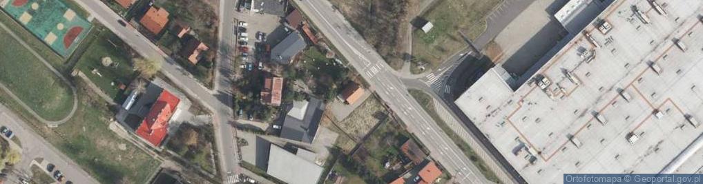 Zdjęcie satelitarne Łabędzka ul.