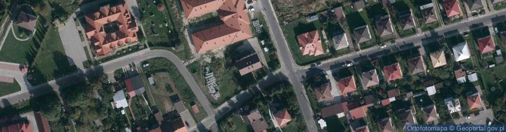 Zdjęcie satelitarne Larymowicza, ks. ul.