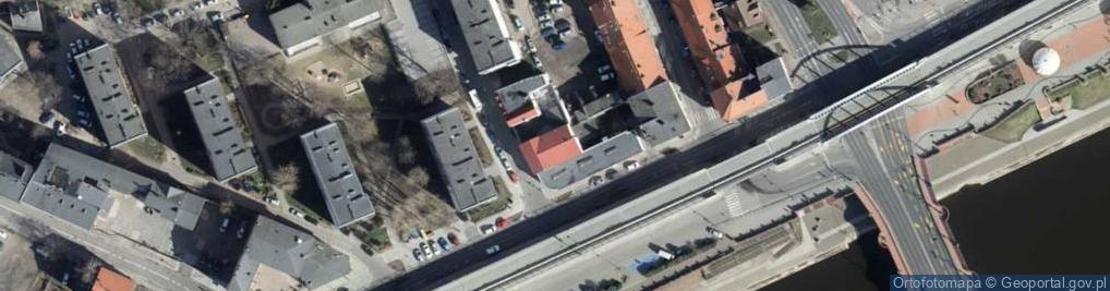 Zdjęcie satelitarne Łazienki ul.