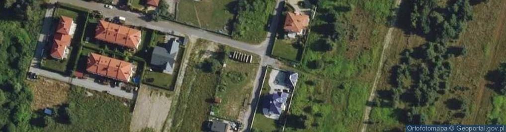 Zdjęcie satelitarne Lasek Brzozowy ul.